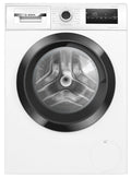 2025 Bosch WAN282K3, Serie 4, Pralka ładowana od przodu, 8 kg, 1400 obr./min, SpeedPerfect, maksymalna oszczędność energii i wody, funkcja dokładania prania, wyjątkowo higieniczna, AquaStop, IronAssist