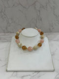 Collar esencia rosa